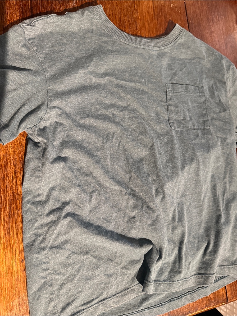 dip Gray/blue Short-Sleeve Pocket Tee